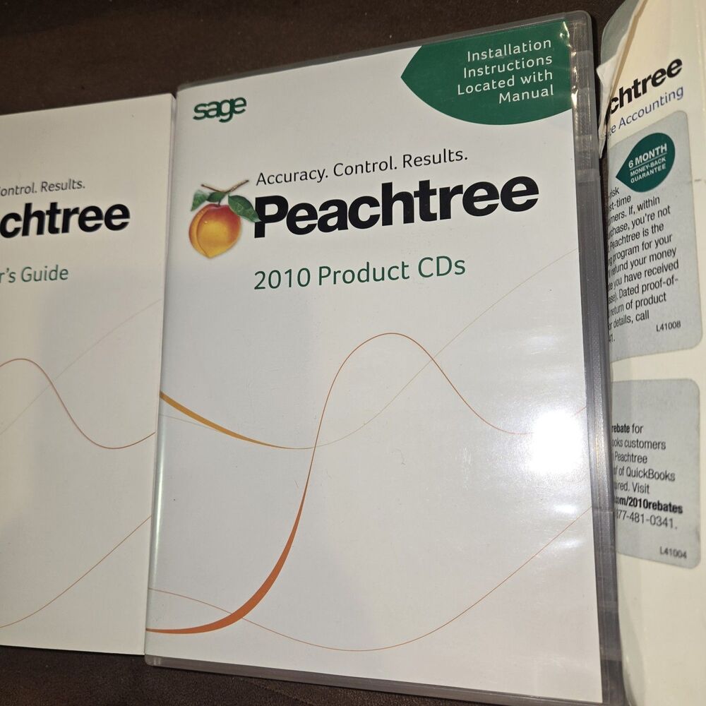 Peachtree Pro by Sage Accounting 2010 CD Software